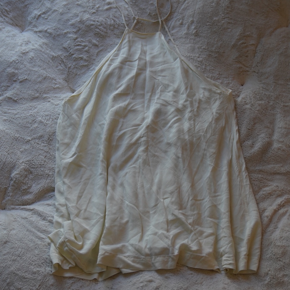 Tobi white halter dress